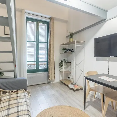 Duplex - 200m Gare Matabiau - Centre شقة *