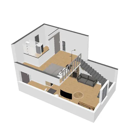 Duplex - 200m Gare Matabiau - Centre شقة *