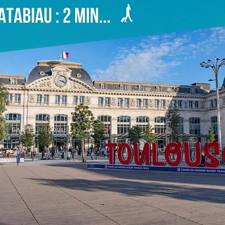 شقة Duplex - 200m Gare Matabiau - Centre تولوز